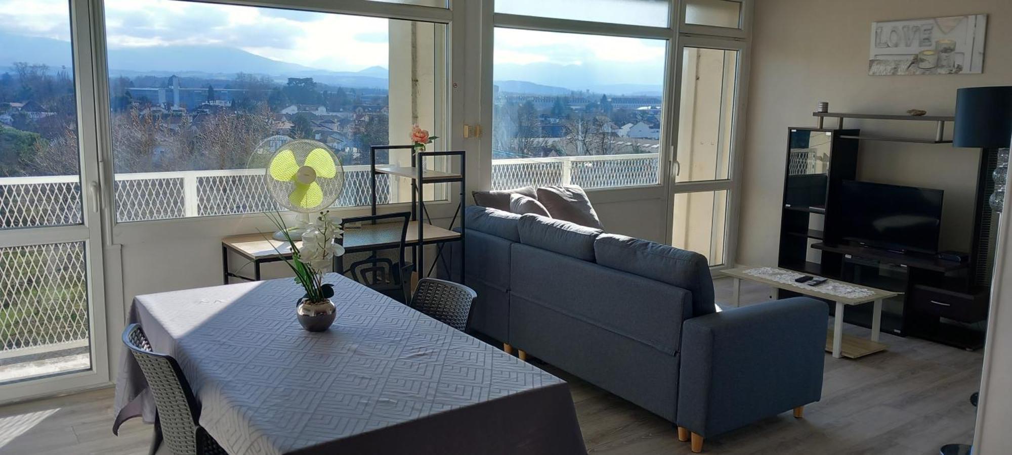 Cap Sud - 53M2- Vue Pyrenees- Hypercentre-Wifi Fibre -Nouvelle Literie Leilighet Tarbes Eksteriør bilde